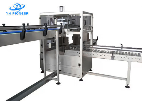 İyi bir fiyat. Paslanmaz Çelik Şişe Kutusu Paketleme Makinesi Düzenlenebilir Hız 18-30kutusu/dakika çevrimiçi