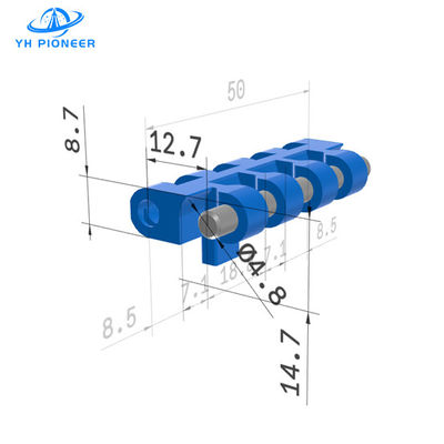 İyi bir fiyat. Farmasötik Taşıma İhtiyaçları İçin Perforasyonlu POM Yüzeyli Havalandırılmış Modüler Kemer çevrimiçi