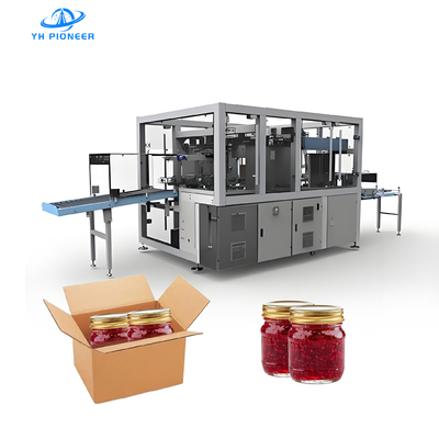 İyi bir fiyat. Şişe, Konserve, Kavanoz Reçel için Otomatik Kutu Paketleme Hattı, Kutu Paketleme Makinesi çevrimiçi