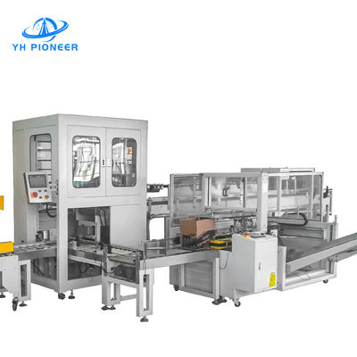 İyi bir fiyat. Dokunmatik ekran çanta karton paketleme makinesi PLC kontrolü 3PH 380V 50HZ çevrimiçi