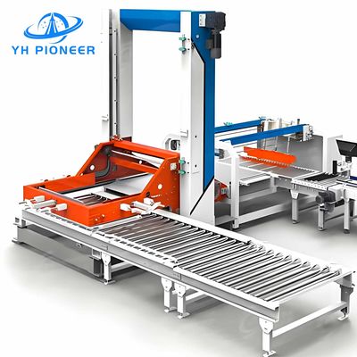 İyi bir fiyat. Güvenlik odaklı Tam Katman Karton Palletizer 2-4 Katman/Min Çoklu Koruma ile çevrimiçi