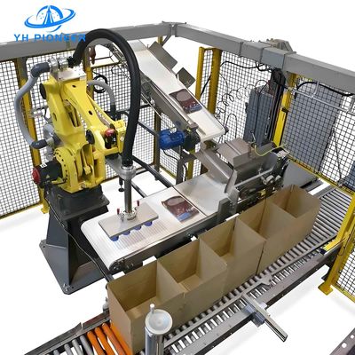 İyi bir fiyat. Otomatik Robot Karton Kutusu Erektör Makine 6 Eksen Esnekliği ile 3kg Faydalı Yük çevrimiçi