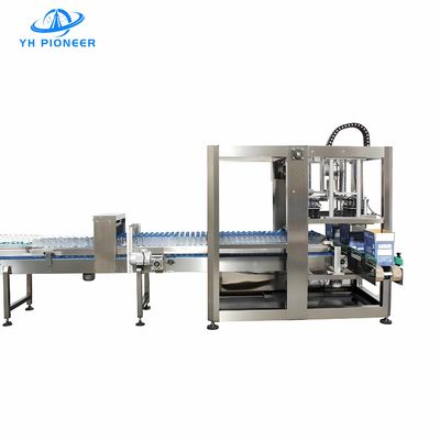 İyi bir fiyat. Gıda endüstrisi için 28KW şişe karton paketleme makinesi dakikada 20-25 şişe çevrimiçi