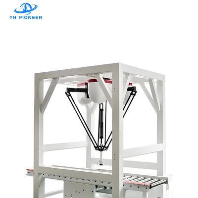 İyi bir fiyat. Endüstriyel Örümcek Torba Karton Paketleme Makinesi Robot Torba Kasa Paketleme 8kw IP54 Rating çevrimiçi