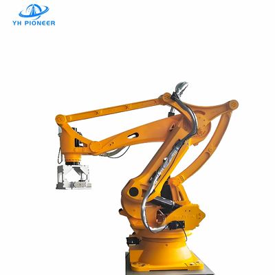İyi bir fiyat. 20~35 Karton/Min Servo Bölme Sistemiyle Robotik Şişe Kutusu Ambalaj Makinesi çevrimiçi