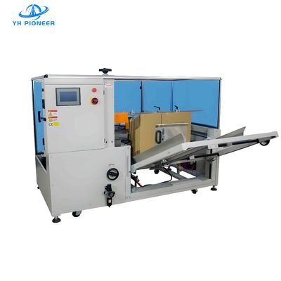İyi bir fiyat. Servo Karton Açma Makinesi 17.5m/Min Kemer Hızlı ve 100pcs Depolama Kapasitesi çevrimiçi