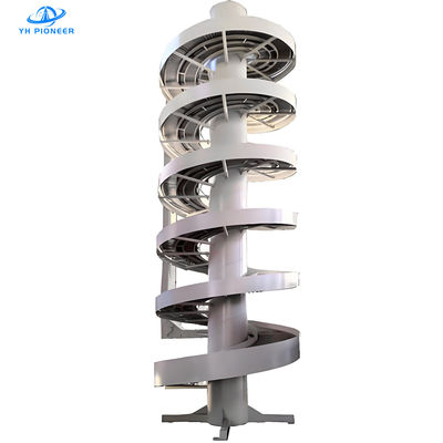 201/SUS304 paslanmaz çelik yapısı ve ısıya dayanıklı özellikleri olan spiral kaldırma taşıyıcı sistemi