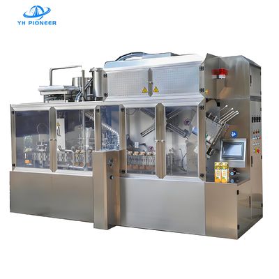 İyi bir fiyat. Sabit soğuk doldurma üretimi için modüler tasarımı olan yüksek otomatik içecek doldurma sistemi 27KW Güç 3000 Karton/Saat 304 Paslanmaz Çelik çevrimiçi