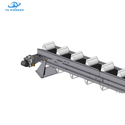 İyi bir fiyat. Custom Length Plastic Belt Modular Conveyor Systems With 500-800mm Belt Width çevrimiçi